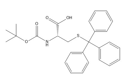 98% Amino Acid Derivatives CAS 21947-98-8 Boc-Cys(Trt)-OH C27H29NO4S Powder
