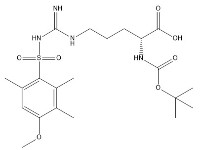 Purity 98% Amino Acid Derivatives CAS 200122-49-2 Boc-D-Arg(Mtr)-OH C21H34N4O7S