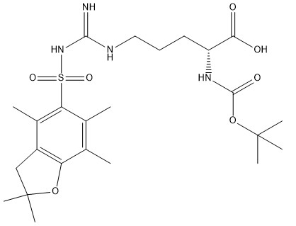 Purity 98% Amino Acid Derivatives CAS No 186698-61-3 Boc-D-Arg(Pbf)-OH C24H38N4O7S