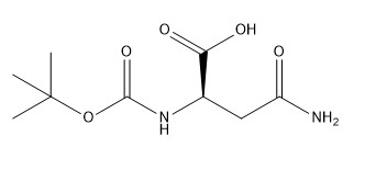 Purity 98% Amino Acid Derivatives CAS No. 75647-01-7 Boc-D-asparagine C9H16N2O5