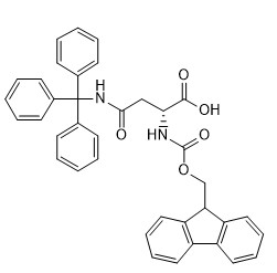 Purity 98% Amino Acid Derivatives CAS 180570-71-2 Fmoc-D-Asn(Trt)-OH C38H32N2O5