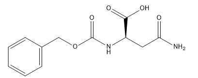 Purity 98% Amino Acid Derivatives CAS No. 4474-86-6 N-Cbz-D-Asparagine C12H14N2O5
