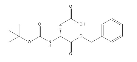Purity 98% Amino Acid Derivatives CAS No. 92828-64-3 Boc-D-Asp-OBzl C16H21NO6