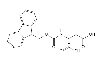Purity 98% Amino Acid Derivatives CAS No. 136083-57-3 Fmoc-D-Asp-OH C19H17NO6