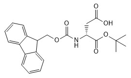 CAS No 134098-70-7 Amino Acid Derivatives Fmoc-D-Asp-Otbu C23H25NO6 Purity 98%