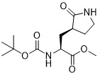 Methyl (S)-2-(boc-amino)-3-[(S)-2-oxo-3-pyrrolidinyl]propanoate 328086-60-8