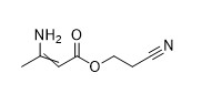 ​2 Cyanoethyl 3 Aminobut 2 Enoate CAS No 43107-08-0 White Powder 98%