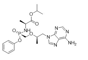 APIs Intermediates Tenofovir Alafenamide CAS No 379270-37-8 For TFA White To Off-White Powder Purity 99%