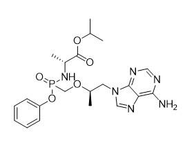 Isopropyl ((SR)-((((R)-1-(6-amino-9H-purin-9-yl)propan-2-yl)oxy)methyl)(phenoxy)phosphoryl)-D-alaninate Purity 95%