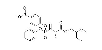 N-[(S)-(4-Nitrophenoxy)phenoxyphosphinyl]-L-alanine 2-ethylbutyl Ester 1354823-36-1 Yellowlish To Off-white Powder 95%