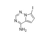 7-IODOPYRROLO[1,2-F][1,2,4]TRIAZIN-4-AMINE CAS NO 1770840-43-1 FOR REMDESIVIR YELLOW POWDER PURITY 95%