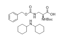CAS No 65710-58-9 Special Amino Acids Boc Dap Z OH DCHA C28H45N3O6