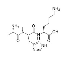 H Ala His Lys OH Short Chain Polypeptides CAS No 126828-32-8 White Powder 98%