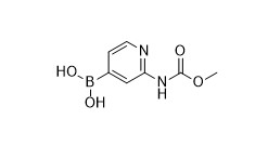 CAS 1815614-93-7 Custom Chemicals 195.97 2 Methoxycarbonyl Amino Pyridin 4 Yl Boronic Acid 97%