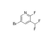 ​COA 5 Bromo 3 Difluoromethyl 2 Fluoropyridine C6H3BrF3N CAS 1805222-04-1